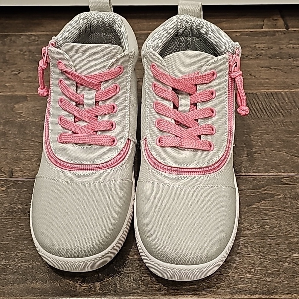 New Billy Short Wrap Girl's High Top Sneakers sz 4 NWOT - Picture 6 of 8